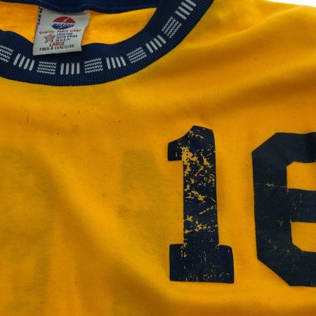  80~90s Unknown Tシャツ SIZE L 古着 イエロー