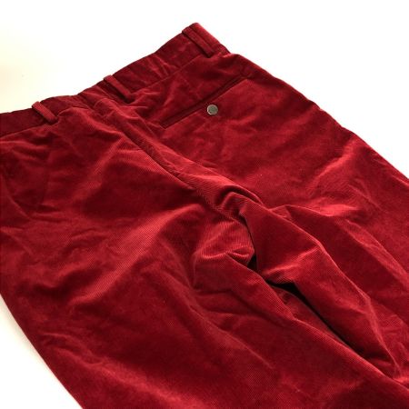  HERMES エルメス パンツ コーデュロイパンツ レッド