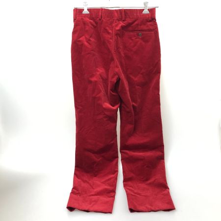  HERMES エルメス パンツ コーデュロイパンツ レッド