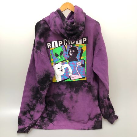  RIPINDIP パーカー プルオーバーパーカー SIZE L  パープル