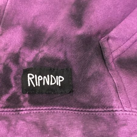  RIPINDIP パーカー プルオーバーパーカー SIZE L  パープル