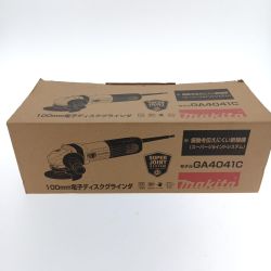 □□ MAKITA マキタ 100ｍｍ電子ディスクグラインダ GA4041C Sランク