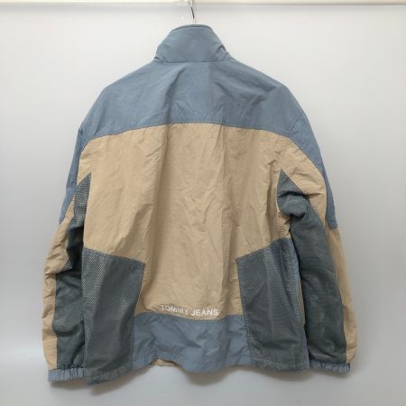  TOMMY JEANS ジャケット ナイロンジャケット SIZE L  スカイブルー×ベージュ