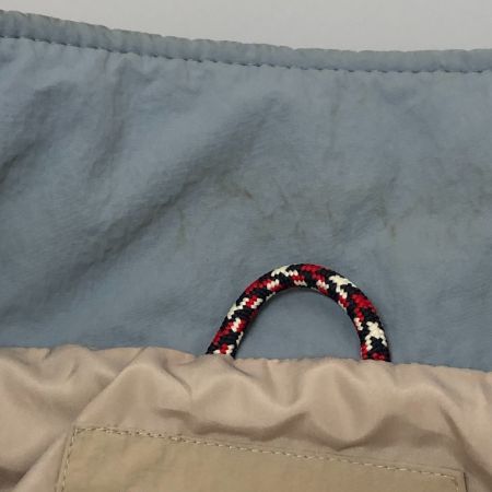  TOMMY JEANS ジャケット ナイロンジャケット SIZE L  スカイブルー×ベージュ