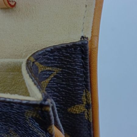 LOUIS VUITTON ルイヴィトン モノグラム ポシェット・ツインGM M51852 ブラウン