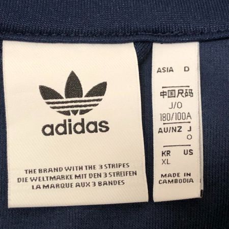  adidas Originals アディダスオリジナルス ジャージ トラックジャケット SIZE XL 古着 ネイビー