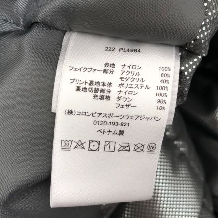  Columbia コロンビア ジャケット タナナループダウンジャケット SIZE L PL4984 ブラック