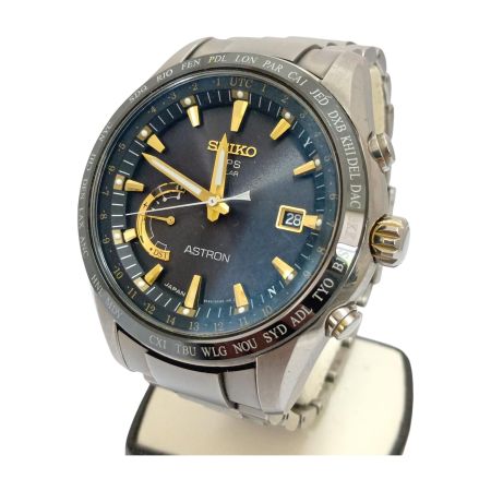  SEIKO セイコー 腕時計　アストロン　電波ソーラー 8X22-0AG0-2