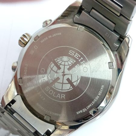  SEIKO セイコー 腕時計　アストロン　電波ソーラー 8X22-0AG0-2