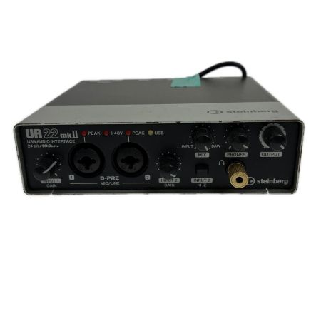  STEINBERG ( スタインバーグ ) オーディオインターフェイス 24bit/192kHz UR22mk2