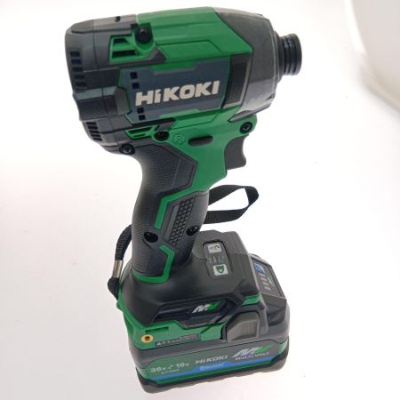  HiKOKI ハイコーキ コードレスインパクトドライバ　 WH36DD アグレッシブグリーン