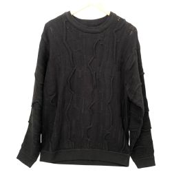 □□ B:MING by BEAMS ニット セーター SIZE M  92-15-0332-286 ブラック Cランク