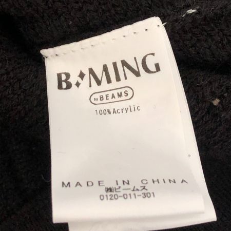  B:MING by BEAMS ニット セーター SIZE M  92-15-0332-286 ブラック
