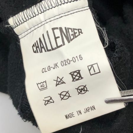  CHALLENGER チャレンジャー ジャケット フリースジャケット SIZE XL CLG-JK 020-016 ブラック