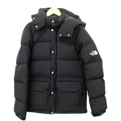 □□ THE NORTH FACE ザノースフェイス ジャケット キャンプシエラダウンジャケット SIZE L ダウン 80％ ND91847 ブラック Cランク