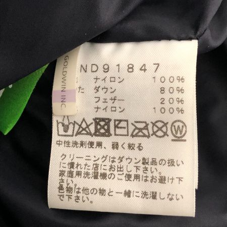  THE NORTH FACE ザノースフェイス ジャケット キャンプシエラダウンジャケット SIZE L ダウン 80％ ND91847 ブラック
