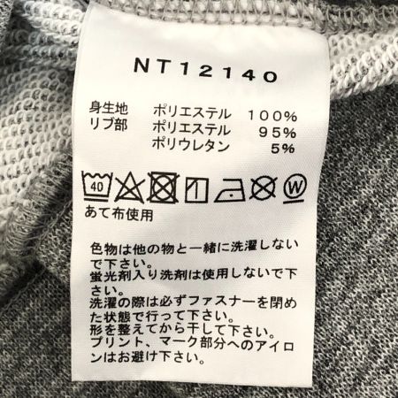  THE NORTH FACE ザノースフェイス パーカー スクエアロゴジップフーディ SIZE L NT12140 ライトグレー
