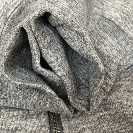  THE NORTH FACE ザノースフェイス パーカー スクエアロゴジップフーディ SIZE L NT12140 ライトグレー