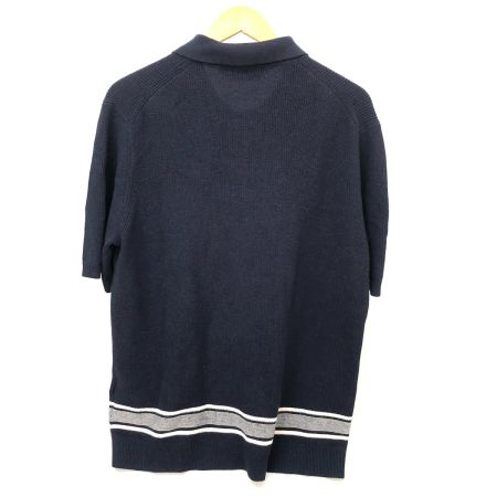  COACH コーチ ニット ニットポロシャツ SIZE M CO835 ネイビー
