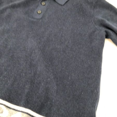  COACH コーチ ニット ニットポロシャツ SIZE M CO835 ネイビー