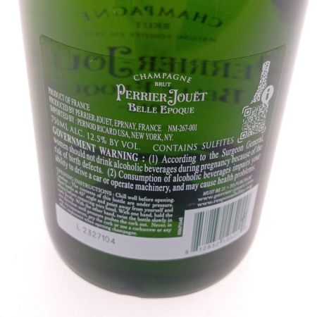  PERRIER-JOUET BELLE EPOQUE 2015 エコロジカルボックス 未開栓