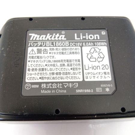  MAKITA マキタ バッテリー18V 6.0Ah BL1860B