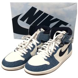 □□ NIKE ナイキ スニーカー AIR JORDAN1 SIZE 27cm SUMMIT WHITE/OBSIDIAN エア ジョーダン 1 レトロ ハイ スニーカー FQ2947-100 Aランク