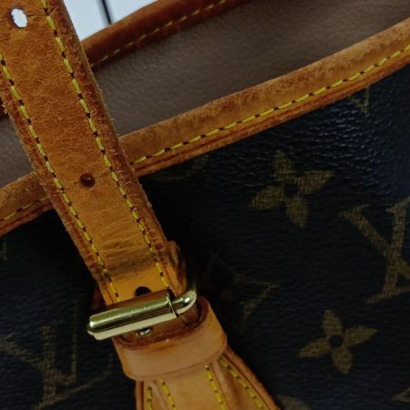  LOUIS VUITTON ルイヴィトン モノグラム プチ・バケット M42238 ブラウン