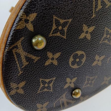  LOUIS VUITTON ルイヴィトン モノグラム プチ・バケット M42238 ブラウン