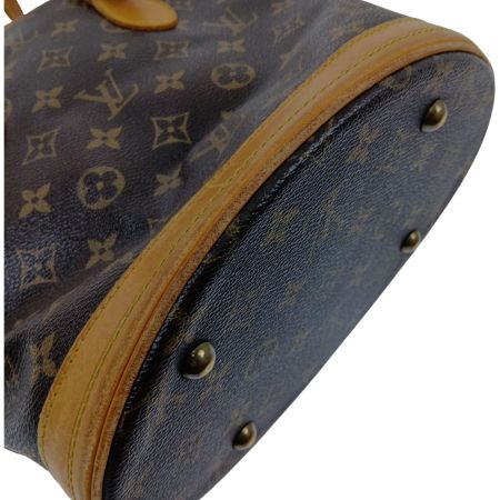  LOUIS VUITTON ルイヴィトン モノグラム プチ・バケット M42238 ブラウン