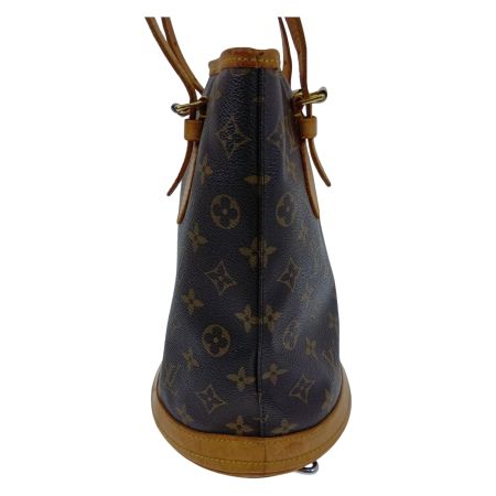  LOUIS VUITTON ルイヴィトン モノグラム プチ・バケット M42238 ブラウン