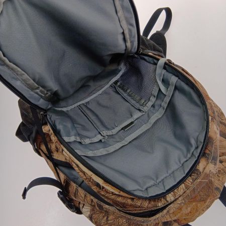  THE NORTH FACE ザノースフェイス シングルショット デイパック リュック NM71903 ブラウン x ケルプタンフォレストフロアプリント