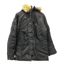 □□ ALPHA INDUSTRIES コート N-3Bタイプコート SIZE L  20094-201 ブラック Cランク