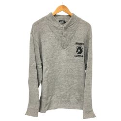 □□ Hysteric Glamour ヒステリックグラマー ニット セーター SIZE L 古着 02191NS05 ライトグレー Cランク