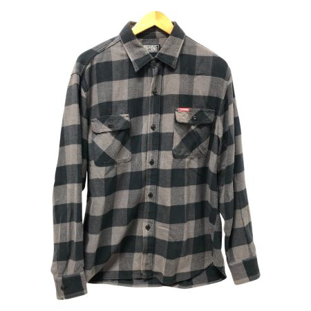  Hysteric Glamour ヒステリックグラマー シャツ SIZE XL 02213AH02 ブラック×グレー