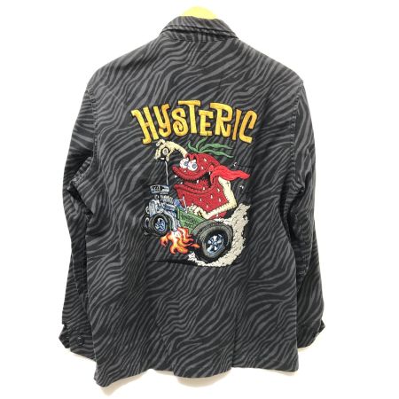  Hysteric Glamour ヒステリックグラマー ジャケット STBM RACING刺繍 SIZE L  02181AH05 ブラック