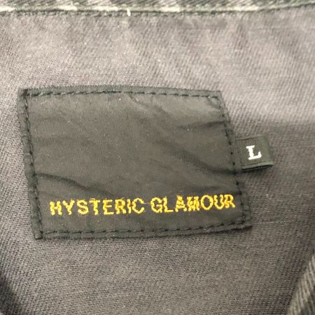  Hysteric Glamour ヒステリックグラマー ジャケット STBM RACING刺繍 SIZE L  02181AH05 ブラック