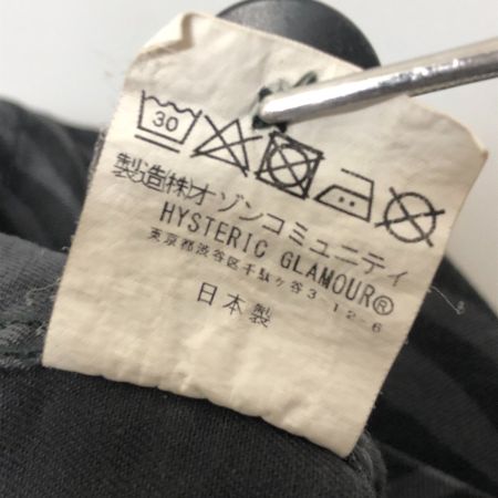  Hysteric Glamour ヒステリックグラマー ジャケット STBM RACING刺繍 SIZE L  02181AH05 ブラック