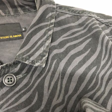  Hysteric Glamour ヒステリックグラマー ジャケット STBM RACING刺繍 SIZE L  02181AH05 ブラック