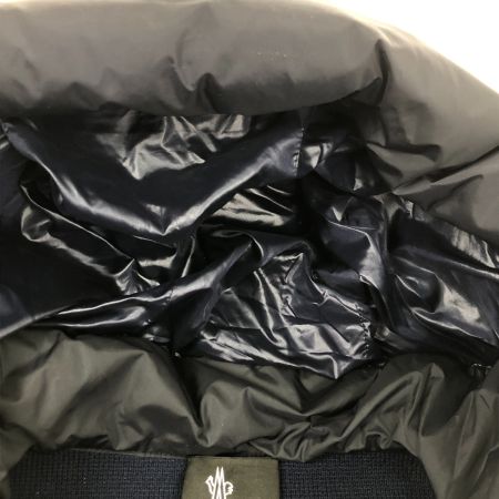  MONCLER モンクレール ジャケット ダウンジャケット SIZE L ニット切替ダウンジャケット ネイビー