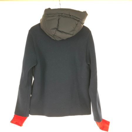  MONCLER モンクレール ジャケット ダウンジャケット SIZE L ニット切替ダウンジャケット ネイビー