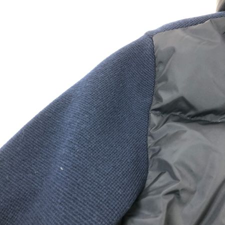  MONCLER モンクレール ジャケット ダウンジャケット SIZE L ニット切替ダウンジャケット ネイビー