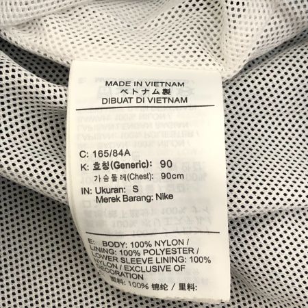  NIKE ナイキ セットアップ ウインドブレーカー SIZE S CJ4564-010 ブラック×ライトグレー×ホワイト