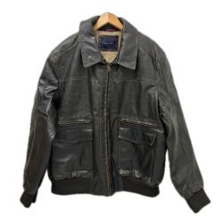 □□ TOMMY HILFIGER トミーヒルフィガー ジャケット レザージャケット SIZE XXL ブラック Cランク