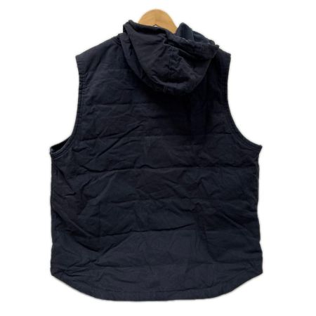 Wrangler ラングラ ベスト フードダックベスト 2XL 古着 ネイビー