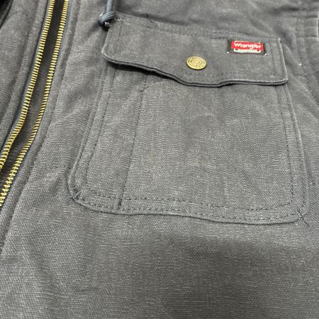 Wrangler ラングラ ベスト フードダックベスト 2XL 古着 ネイビー