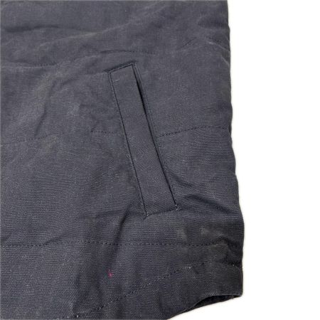 Wrangler ラングラ ベスト フードダックベスト 2XL 古着 ネイビー