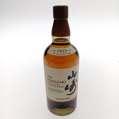 【北海道内限定発送】 YAMAZAKI 山崎/サントリー 　山崎1923　シングルモルトウイスキー 未開栓