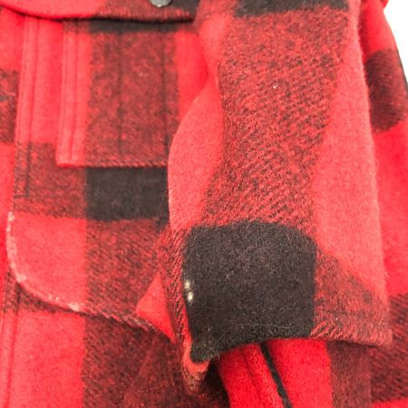 70~80s FILSON ジャケット マッキーノジャケット SIZE 38(M) 古着 レッド×ブラック