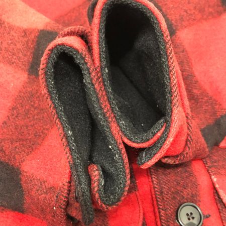  70~80s FILSON ジャケット マッキーノジャケット SIZE 38(M) 古着 レッド×ブラック